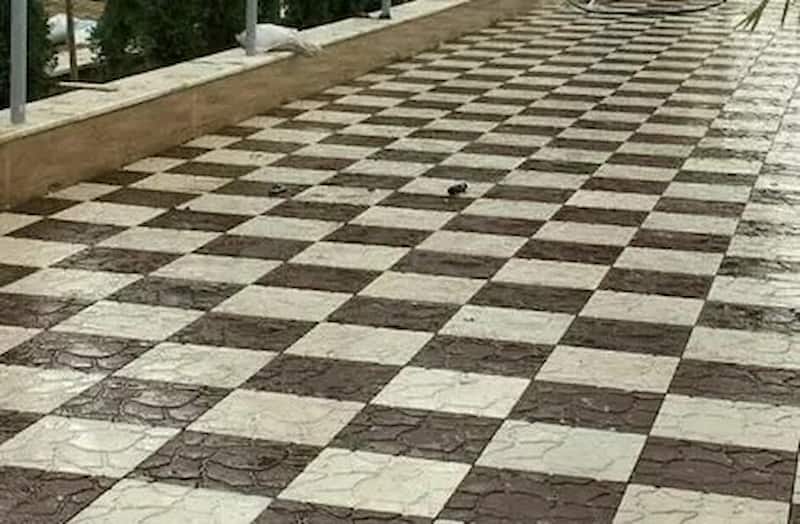 سرامیک کف شطرنجی با طراحی کلاسیک و جذاب